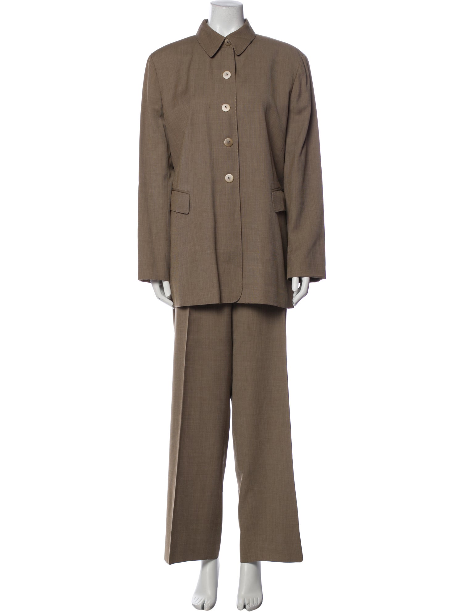 Lafayette 148 Wool Pant Set