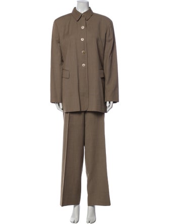 Lafayette 148 Wool Pant Set