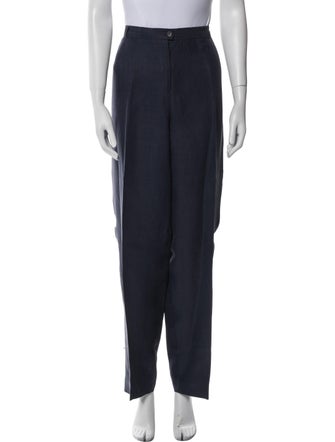 Lafayette 148 Linen Straight Leg Pants