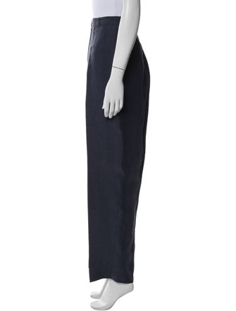 Lafayette 148 Linen Straight Leg Pants