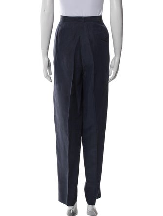 Lafayette 148 Linen Straight Leg Pants
