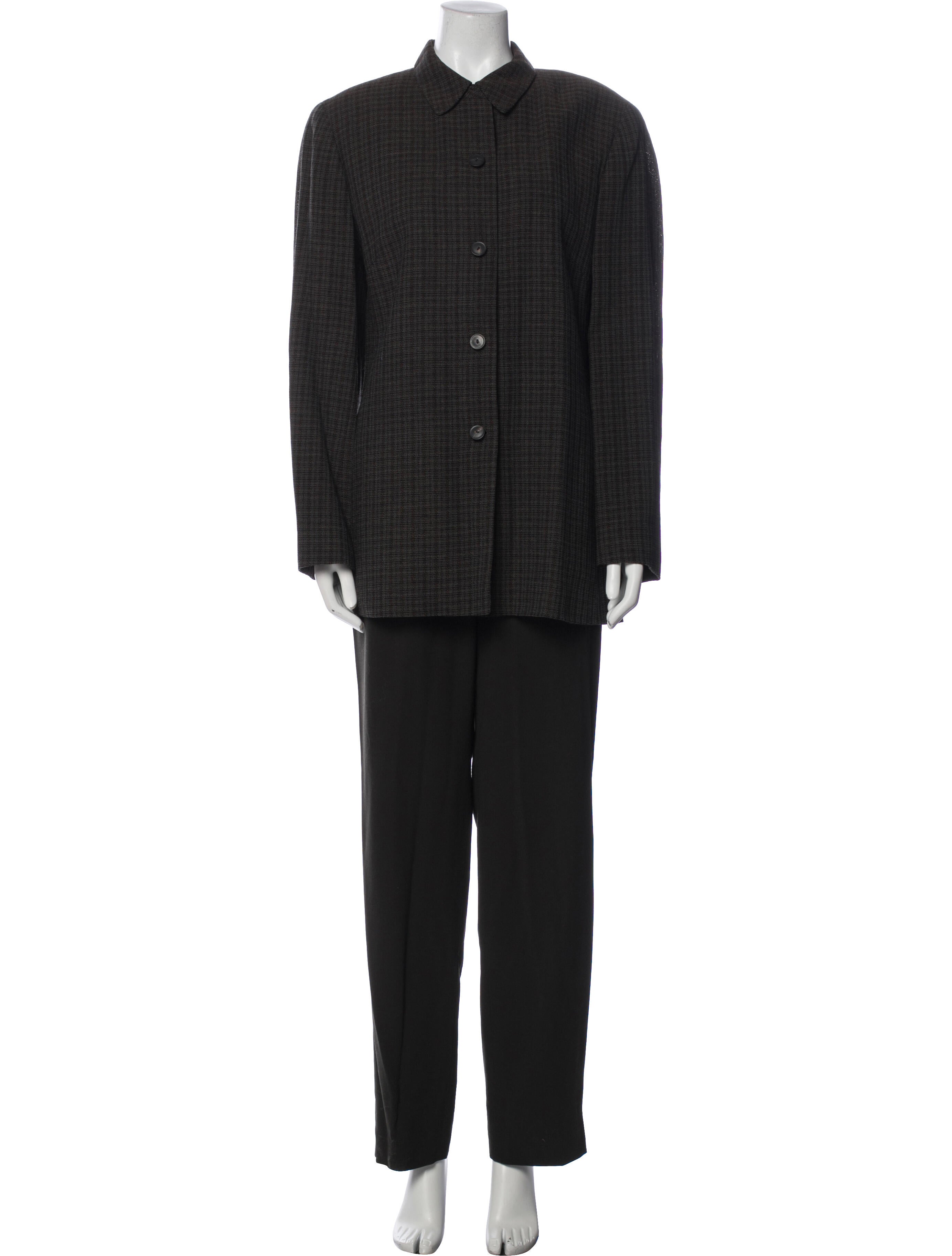 Lafayette 148 Wool Skirt Set