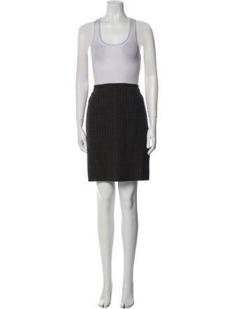 Lafayette 148 Wool Skirt Set