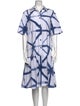 Lafayette 148 Printed Midi Length Dress