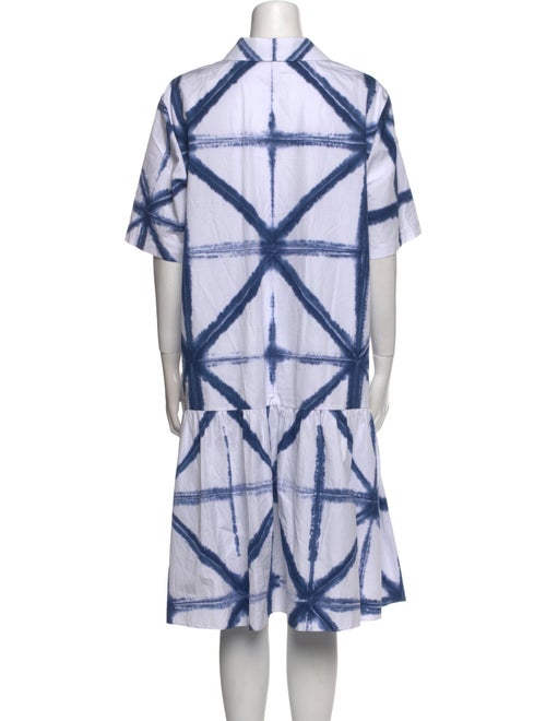 Lafayette 148 Printed Midi Length Dress