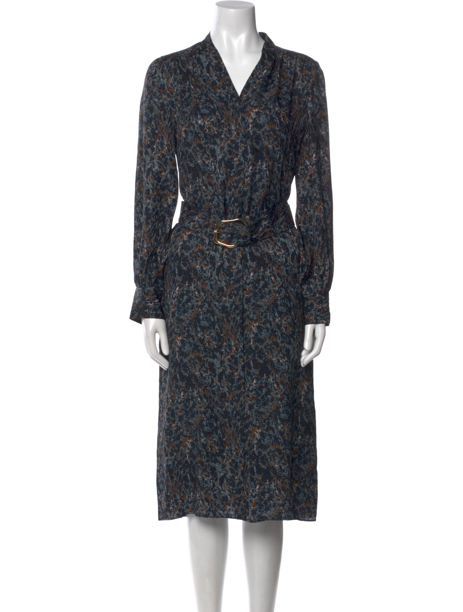 Lafayette 148 Silk Midi Length Dress