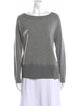 Lafayette 148 Wool Bateau Neckline Sweater