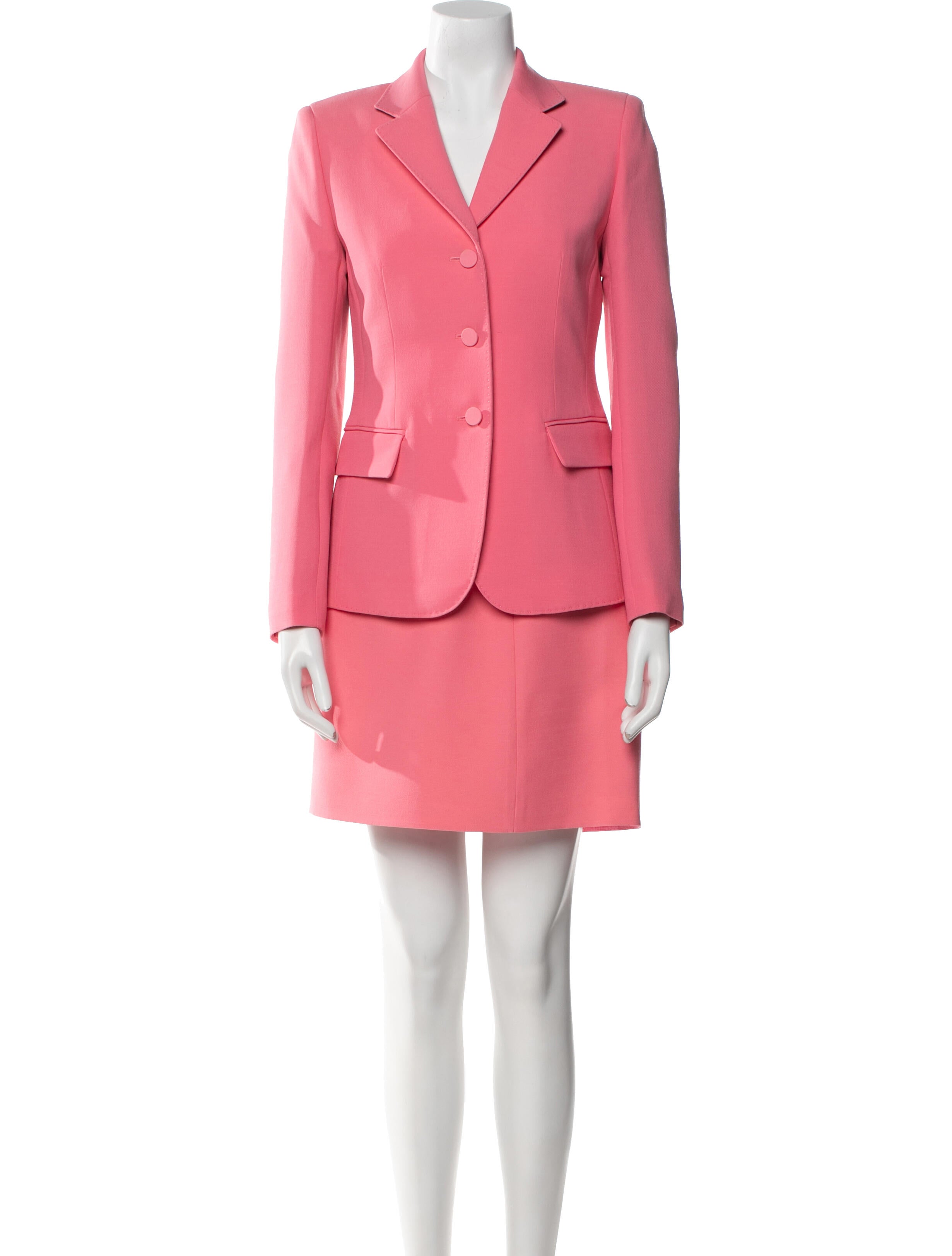 Lafayette 148 Wool Skirt Set