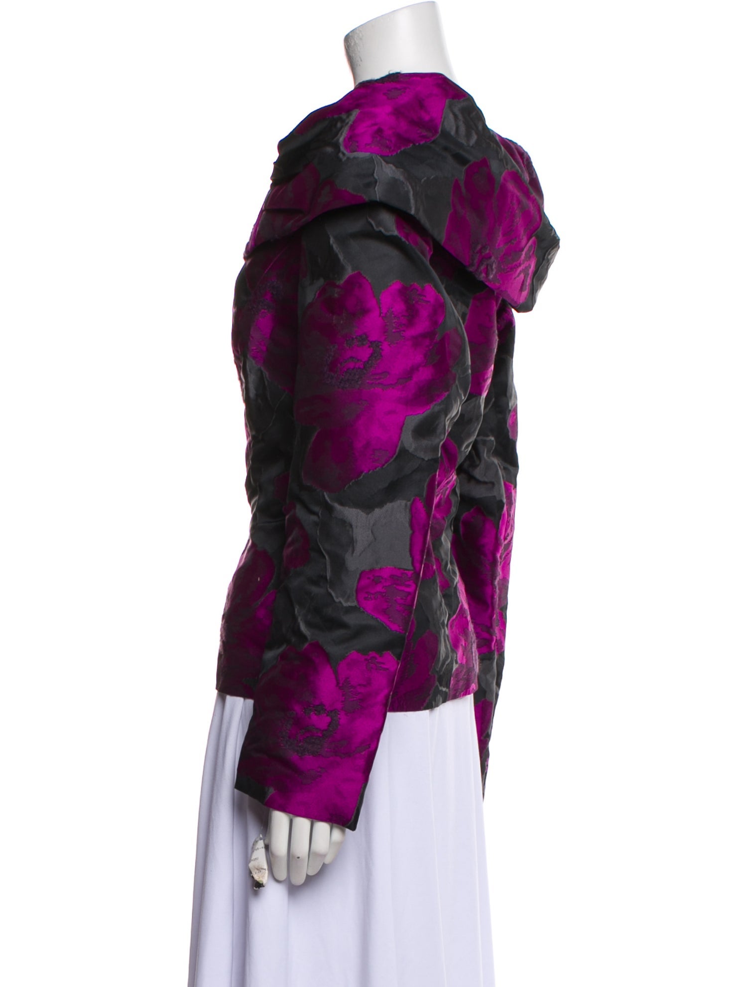 Lafayette 148 Floral Print Evening Jacket