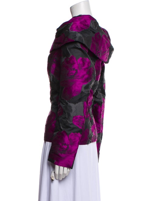 Lafayette 148 Floral Print Evening Jacket