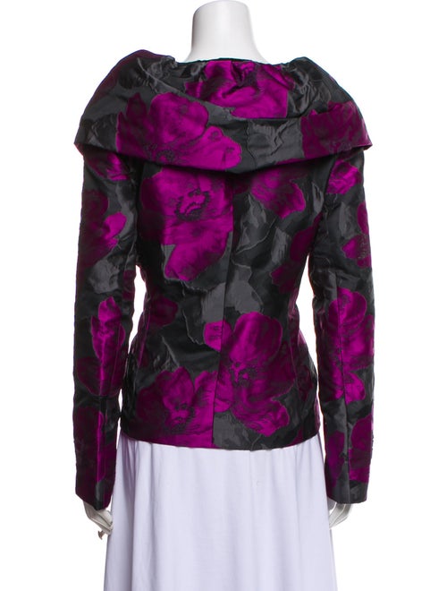 Lafayette 148 Floral Print Evening Jacket