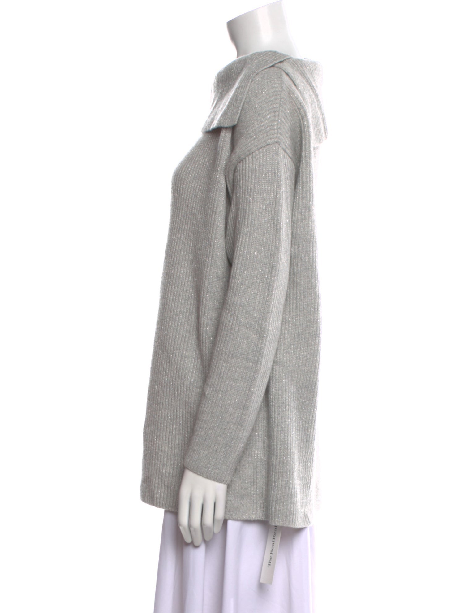 Lafayette 148 Cashmere Cowl Neck Sweater