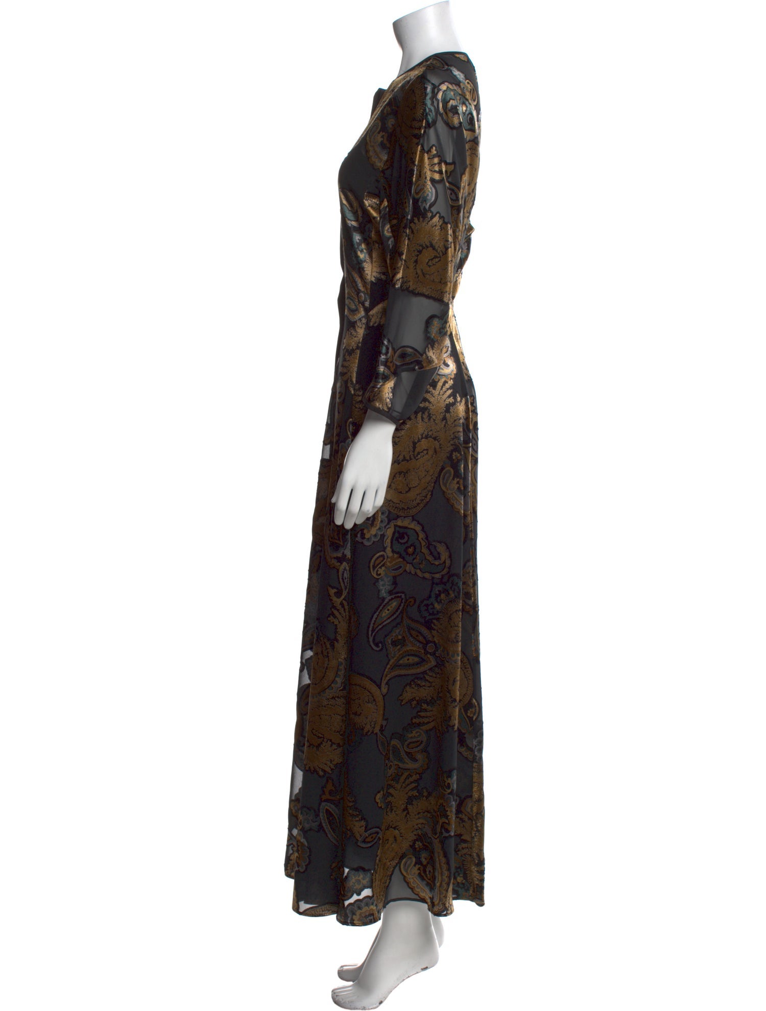 Lafayette 148 Silk Long Dress