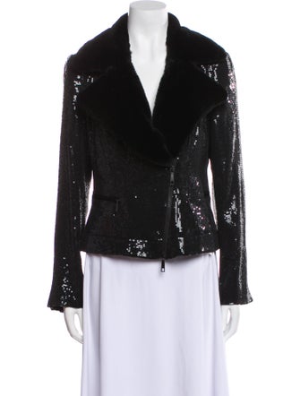 Lafayette 148 Sequin Fur Jacket
