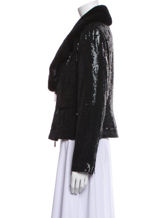 Lafayette 148 Sequin Fur Jacket