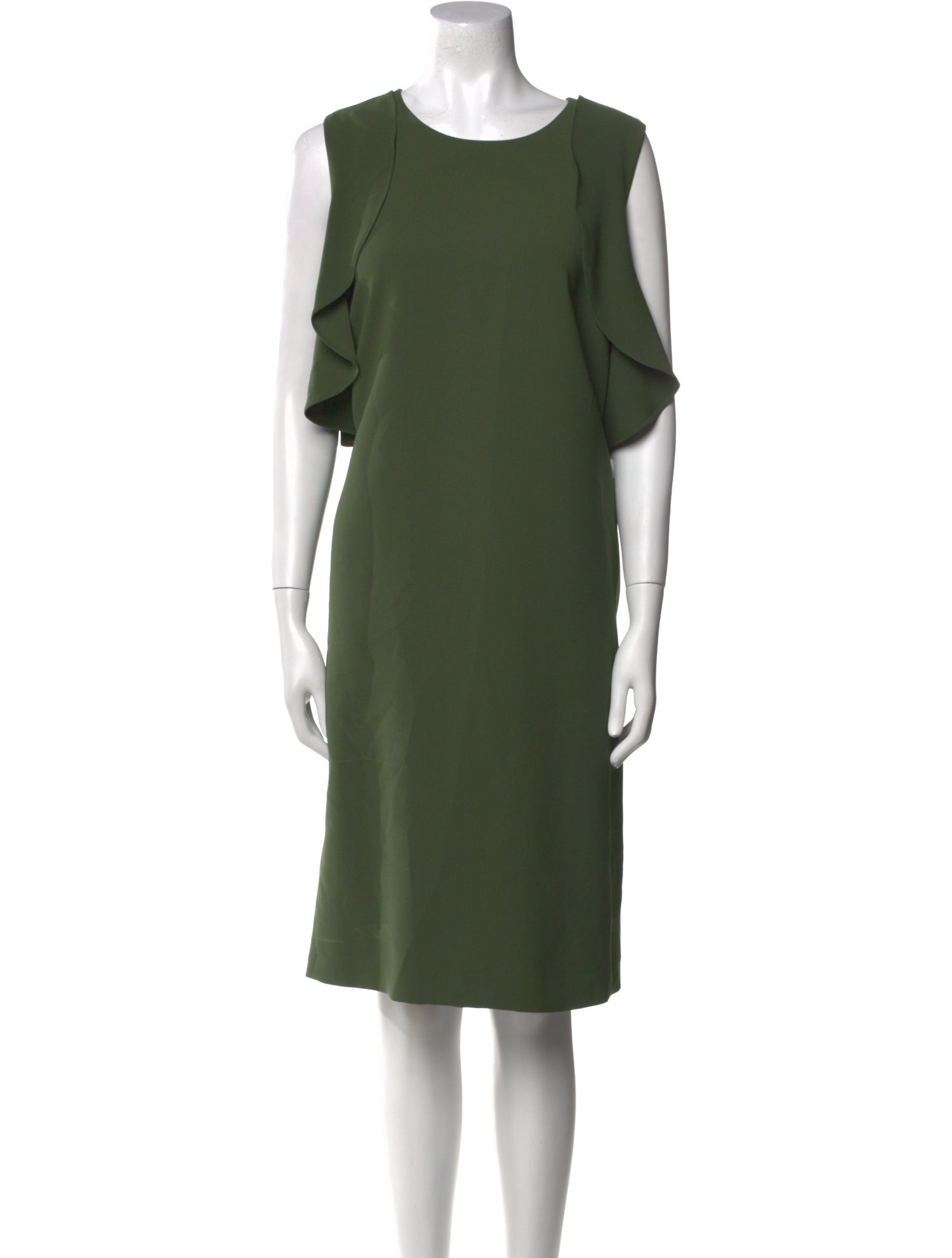 Lafayette 148 Crew Neck Knee-Length Dress