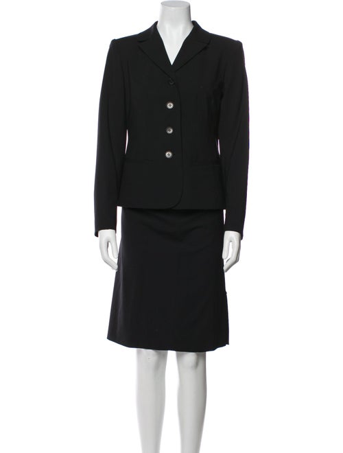 Lafayette 148 Virgin Wool Skirt Suit