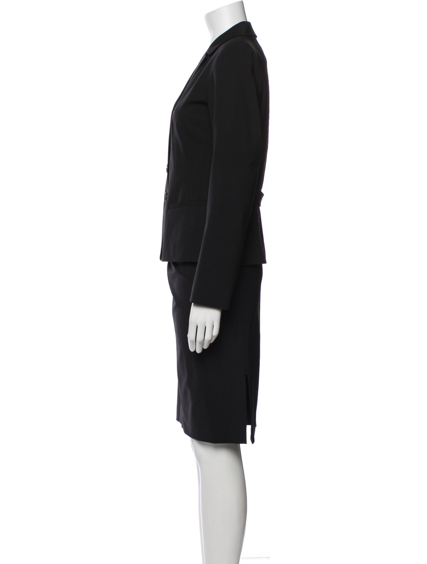 Lafayette 148 Virgin Wool Skirt Suit