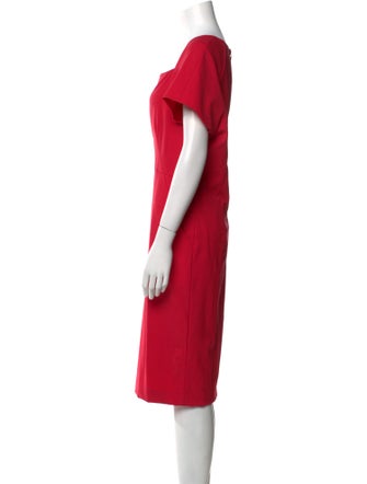 Lafayette 148 Wool Midi Length Dress