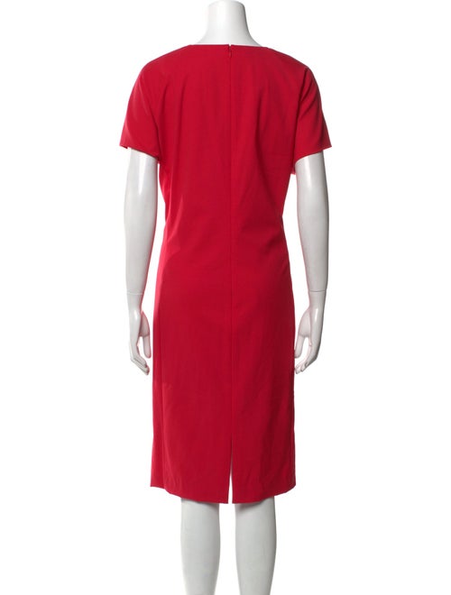 Lafayette 148 Wool Midi Length Dress