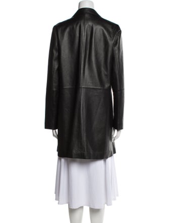 Lafayette 148 Lambskin Trench Coat