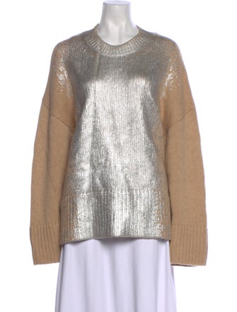 Lafayette 148 Cashmere Colorblock Pattern Sweater