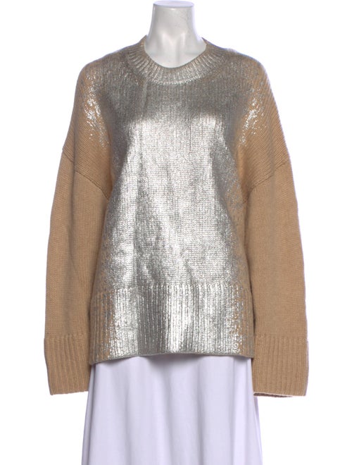 Lafayette 148 Cashmere Colorblock Pattern Sweater