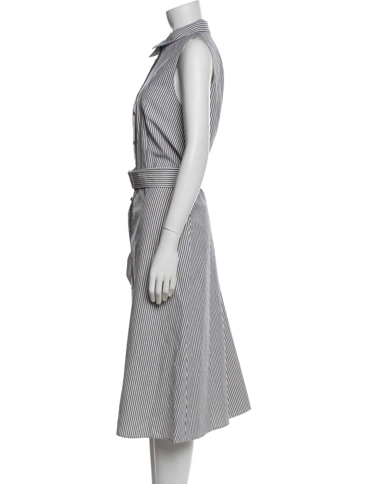 Lafayette 148 Striped Long Dress w/ Tags