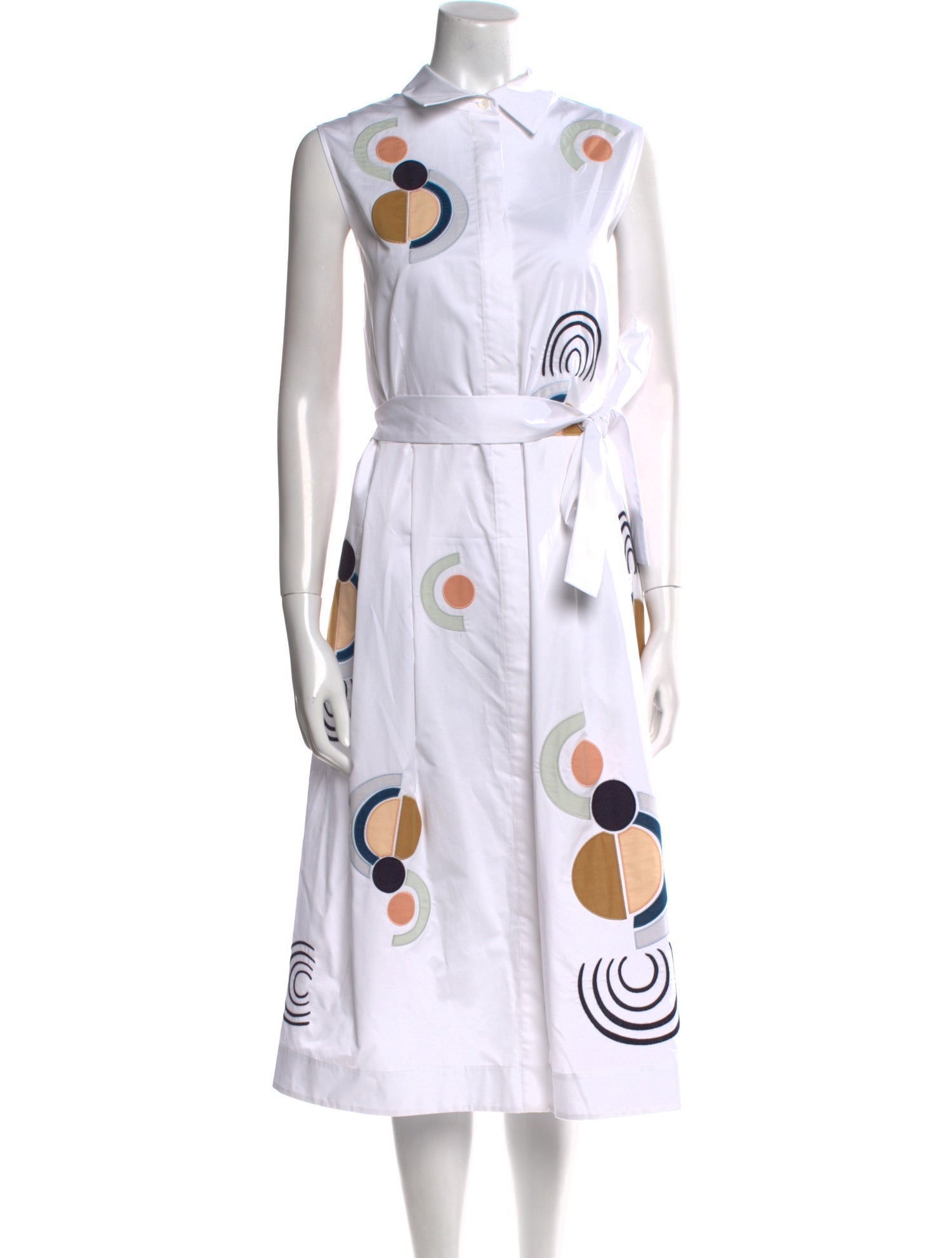 Lafayette 148 Printed Long Dress w/ Tags