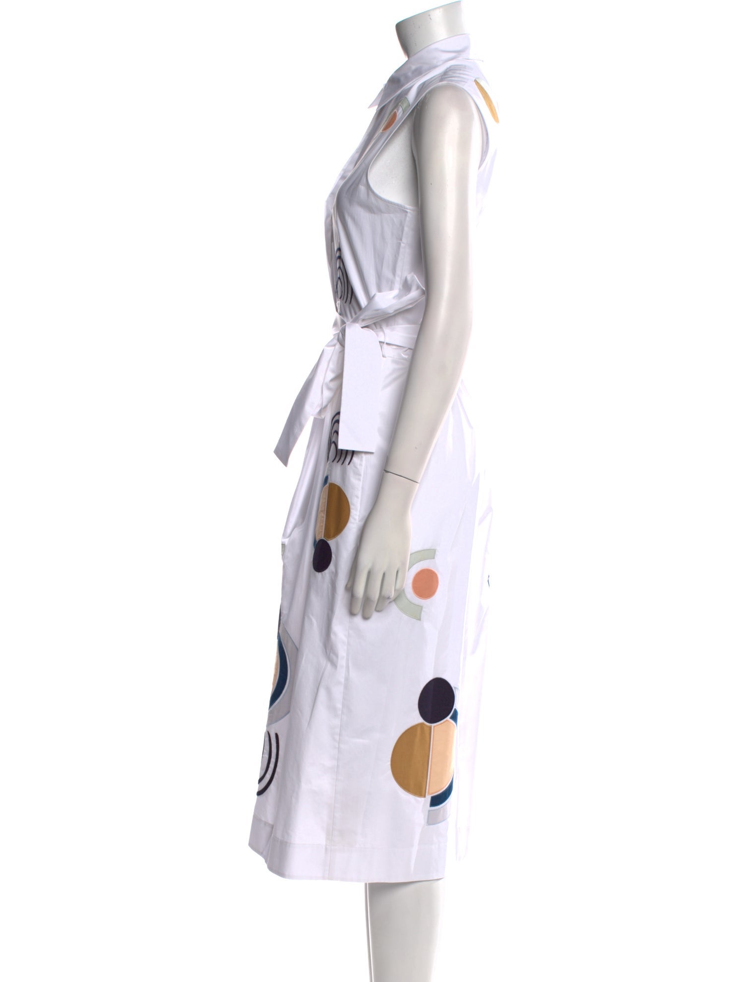 Lafayette 148 Printed Long Dress w/ Tags