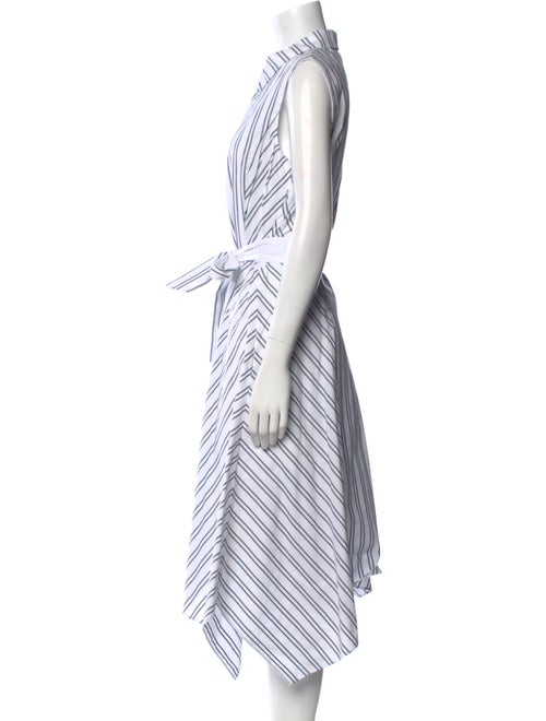 Lafayette 148 Striped Long Dress