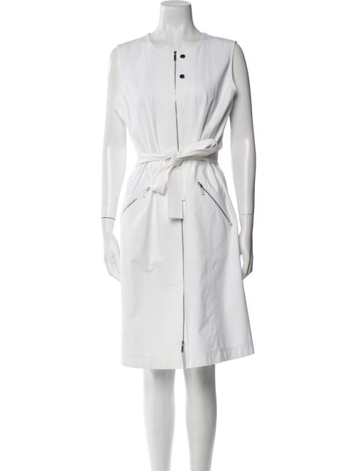 Lafayette 148 Crew Neck Knee-Length Dress