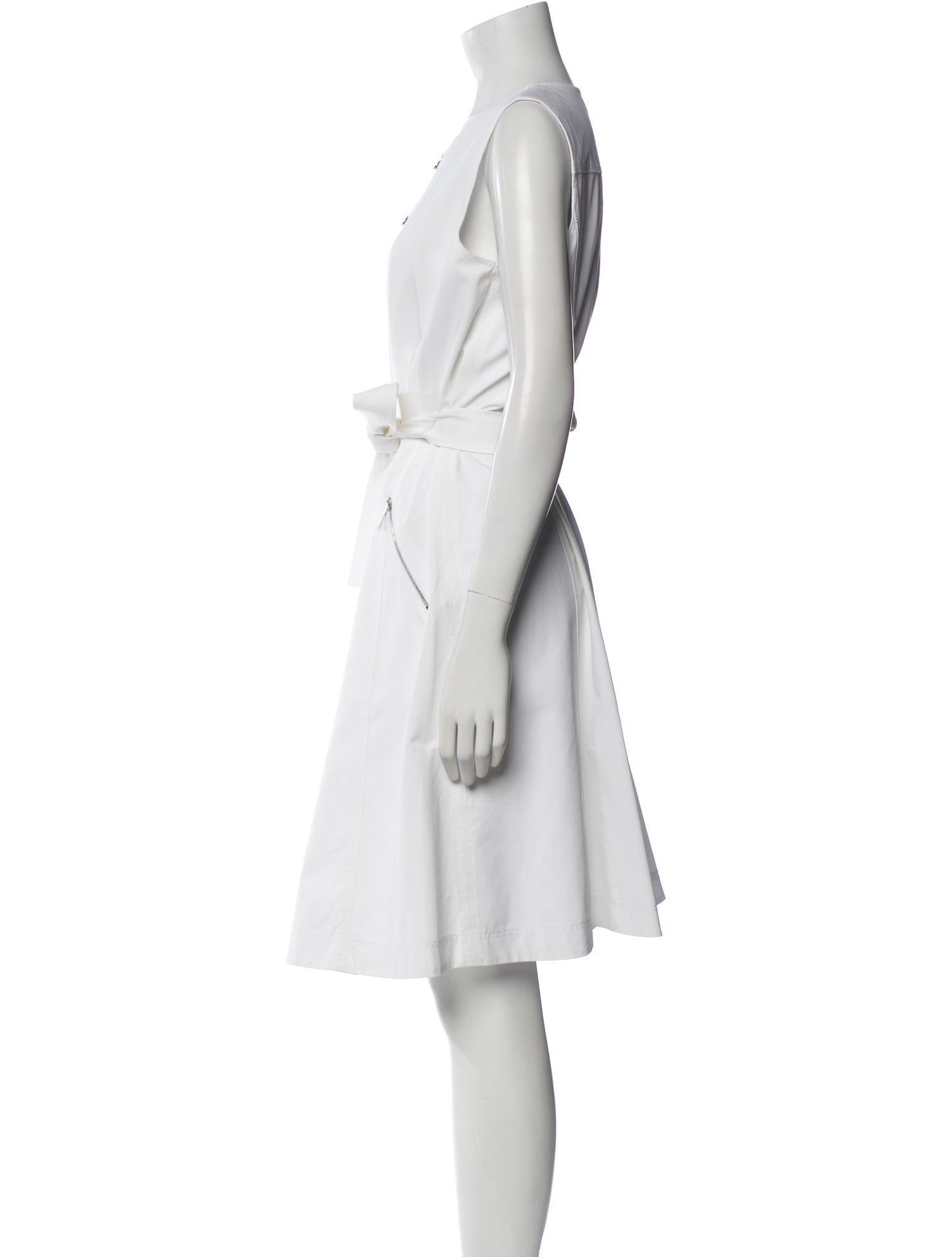 Lafayette 148 Crew Neck Knee-Length Dress