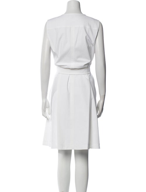Lafayette 148 Crew Neck Knee-Length Dress