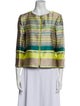 Lafayette 148 Striped Evening Jacket
