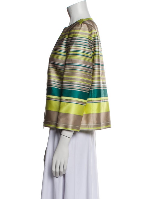 Lafayette 148 Striped Evening Jacket