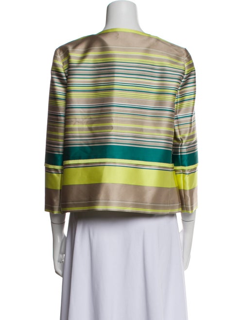 Lafayette 148 Striped Evening Jacket