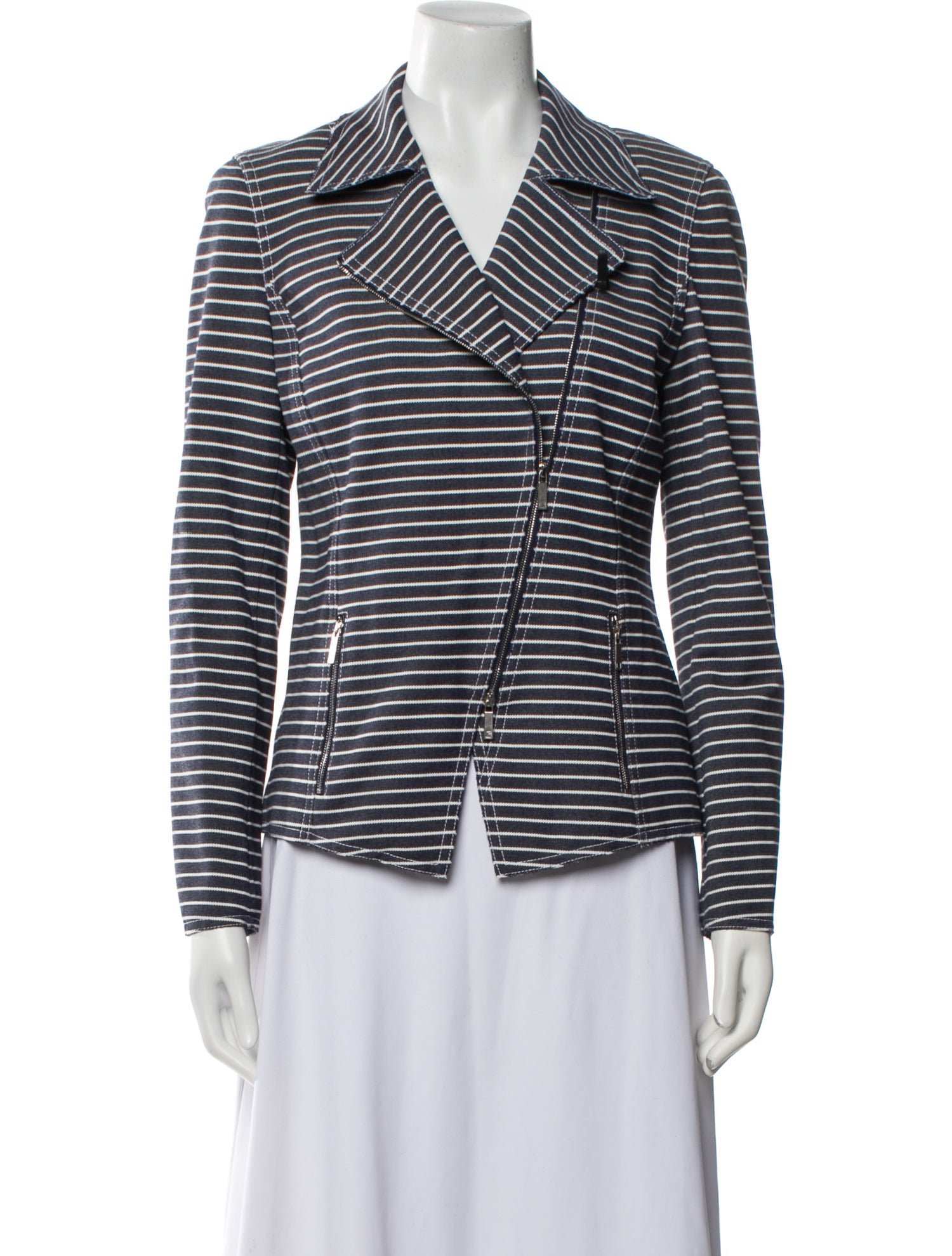Lafayette 148 Striped Blazer