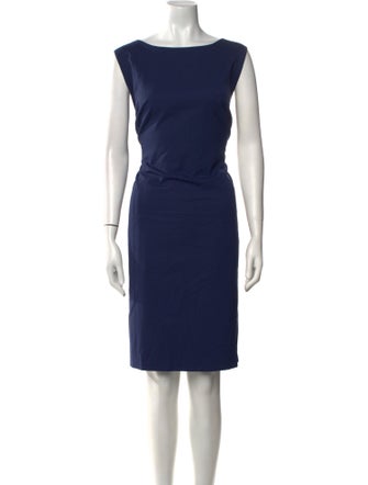 Lafayette 148 Virgin Wool Knee-Length Dress