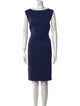 Lafayette 148 Virgin Wool Knee-Length Dress