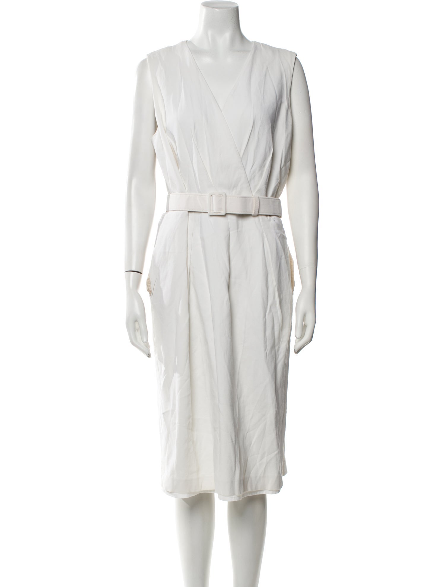 Lafayette 148 Wool Midi Length Dress