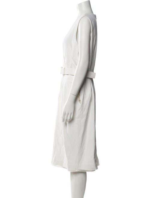 Lafayette 148 Wool Midi Length Dress