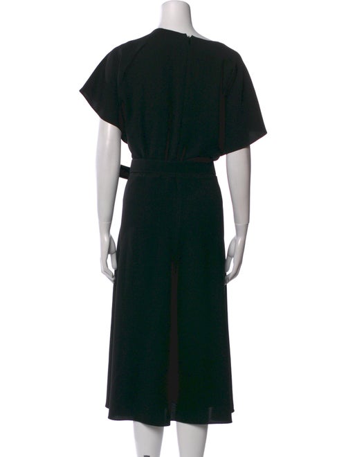 Lafayette 148 V-Neck Long Dress