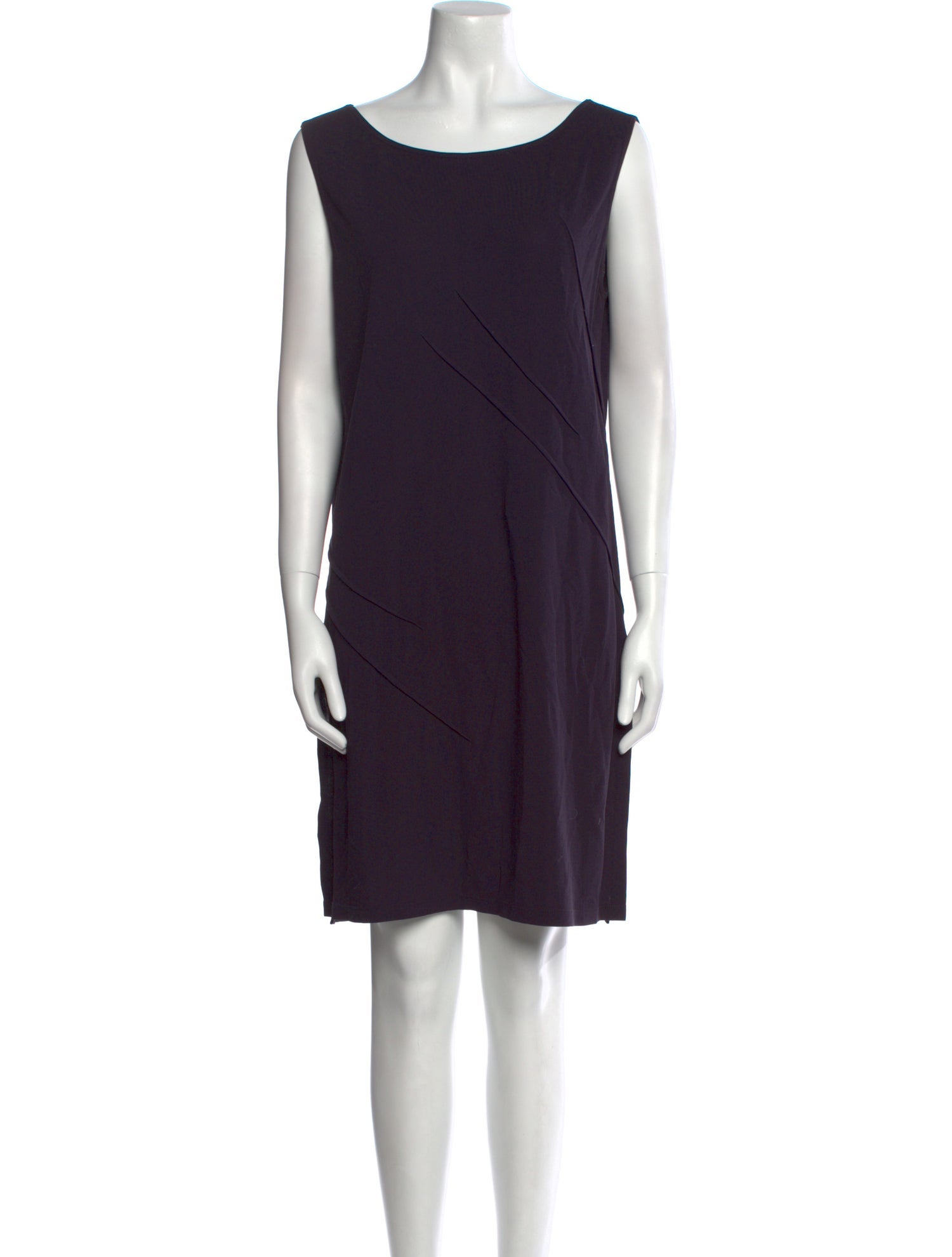 Lafayette 148 Scoop Neck Mini Dress
