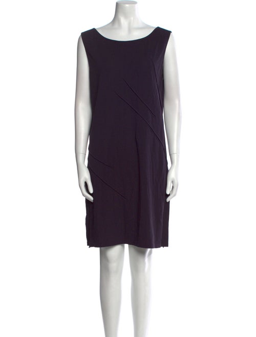 Lafayette 148 Scoop Neck Mini Dress