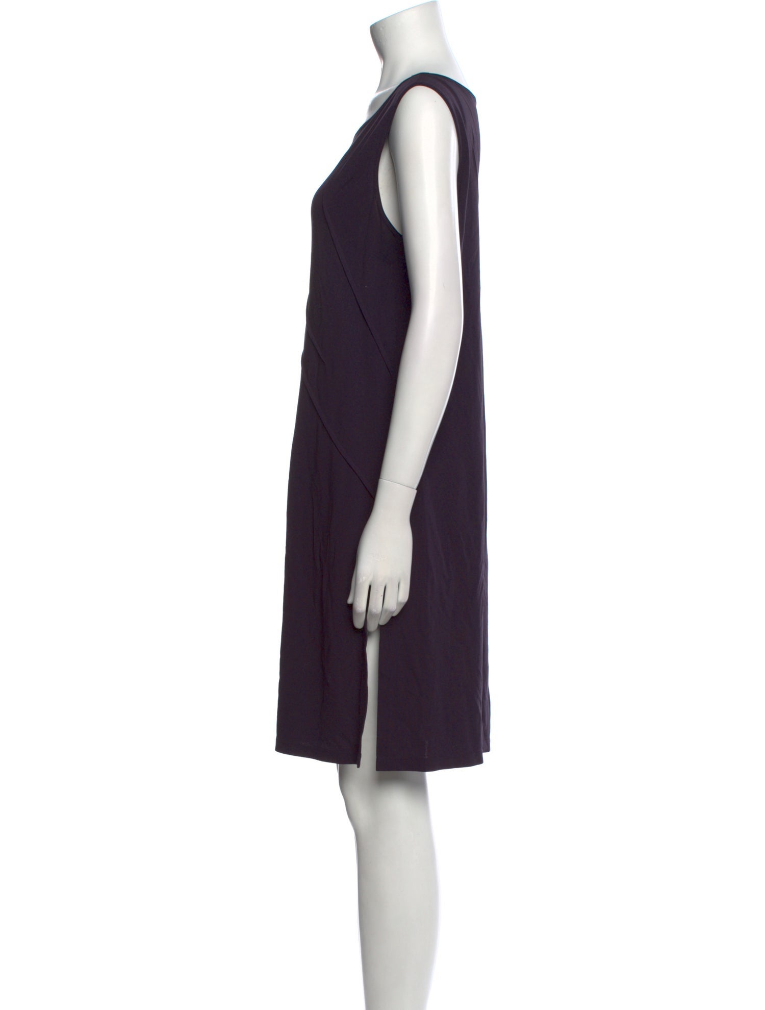 Lafayette 148 Scoop Neck Mini Dress