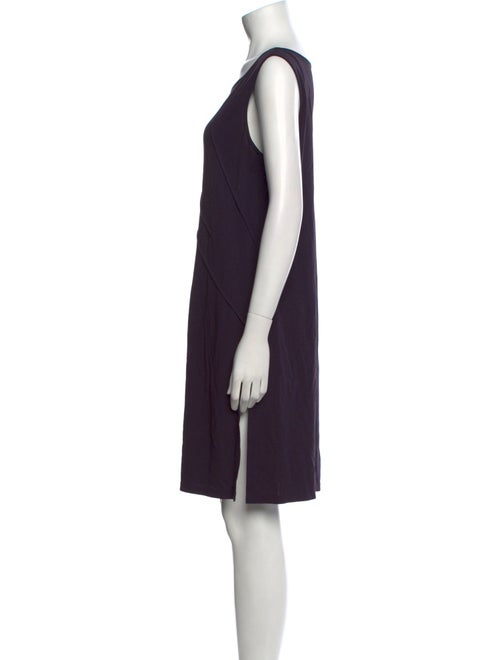 Lafayette 148 Scoop Neck Mini Dress