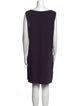 Lafayette 148 Scoop Neck Mini Dress