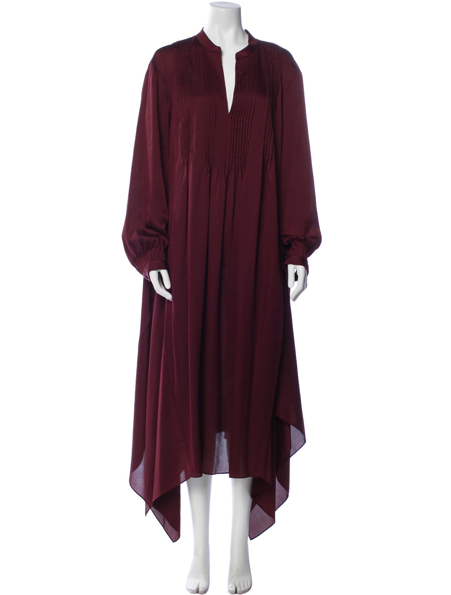 Lafayette 148 V-Neck Long Dress