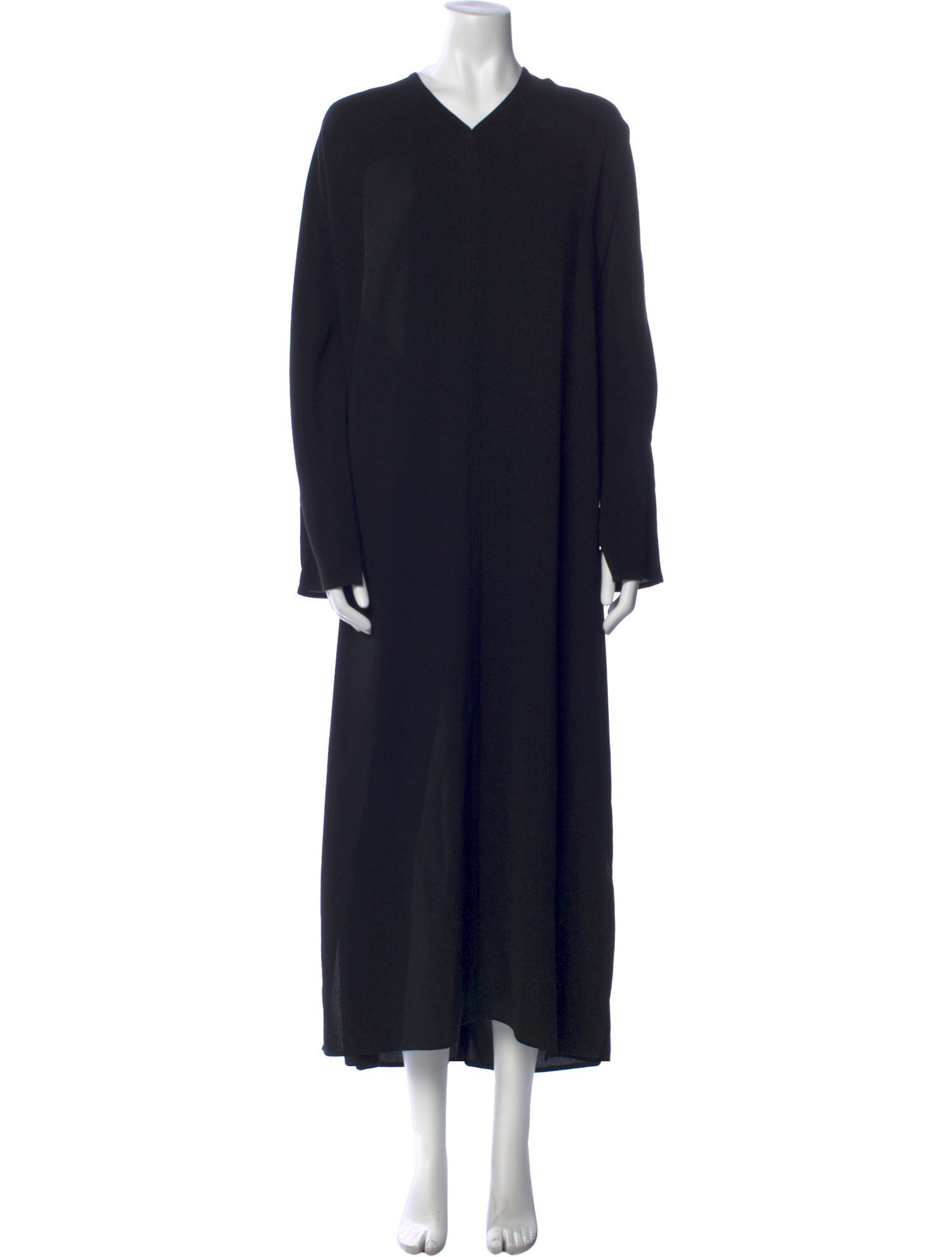 Lafayette 148 V-Neck Long Dress